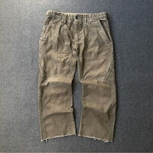 Men's Project Raw green corduroy cargo pants